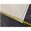 Image 6 : Low Rectangular Display Table w/ Rails on Wheels 44" x 25" x 18"H