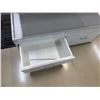 Image 3 : White 2-Sided Display w/ Underneath Storage 50" x 37" x 55"H