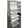 Image 1 : White 2-Sided Display Grid 24" x 23" x 86"H
