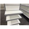 Image 4 : White 2-Sided Display Grid 24" x 23" x 86"H
