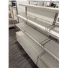 Image 5 : White Single-Sided Display w/ Underneath Storage 50" x 34" x 55"H