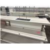 Image 2 : White Single-Sided Display w/ Underneath Storage 50" x 34" x 55"H
