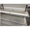Image 3 : White Single-Sided Display w/ Underneath Storage 50" x 34" x 55"H