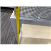 Image 10 : Rectangular Display Table 50" x 14.5" x 33"H w/ 4 Metal Double-Baskets 12" x 12" x 4.5"H