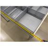 Image 7 : Rectangular Display Table 50" x 27" x 33"H w/ 7 Metal Double & 1 Single Baskets 12" x 12" x 4.5"H