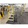 Image 2 : Qty 2 StepRight by Werner Step Stools & 7306 Yellow 6' Step Ladder 375 lb Capacity