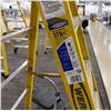 Image 4 : Qty 2 StepRight by Werner Step Stools & 7306 Yellow 6' Step Ladder 375 lb Capacity
