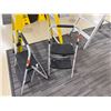 Image 5 : Qty 2 StepRight by Werner Step Stools & 7306 Yellow 6' Step Ladder 375 lb Capacity