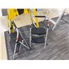 Image 6 : Qty 2 StepRight by Werner Step Stools & 7306 Yellow 6' Step Ladder 375 lb Capacity