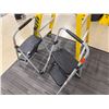 Image 7 : Qty 2 StepRight by Werner Step Stools & 7306 Yellow 6' Step Ladder 375 lb Capacity