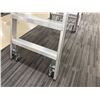 Image 2 : Alaco Size 5  Heavy-Duty Rolling Workstand Stock Room Ladder