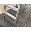Image 2 : Alaco Size 4  Heavy-Duty Rolling Workstand Stock Room Ladder