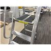 Image 4 : Alaco Size 4  Heavy-Duty Rolling Workstand Stock Room Ladder