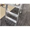 Image 5 : Alaco Size 4  Heavy-Duty Rolling Workstand Stock Room Ladder