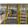 Image 3 : Werner 7308 Yellow 8' Ladder 375 lb Capacity