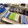 Image 10 : Multiple Binders, Clipboards, Hole Punches, Power Strip, Paper Cutter, Folders, Organizers, etc