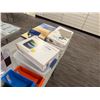 Image 13 : Multiple Binders, Clipboards, Hole Punches, Power Strip, Paper Cutter, Folders, Organizers, etc