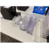 Image 18 : Multiple Binders, Clipboards, Hole Punches, Power Strip, Paper Cutter, Folders, Organizers, etc