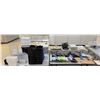 Image 1 : Multiple Binders, Clipboards, Hole Punches, Power Strip, Paper Cutter, Folders, Organizers, etc
