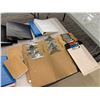 Image 8 : Multiple Binders, Clipboards, Hole Punches, Power Strip, Paper Cutter, Folders, Organizers, etc