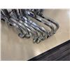 Image 10 : Qty 7 Adjustable Height Rolling Garment Racks 70"L x 67"H