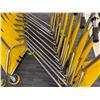 Image 9 : Qty 11  Apparel Transport Carts  w/ Safety Warning Caution Watch Your Step 42"L