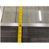 Image 3 : Multiple Metal Framed Wall Displays w/ Glass Covers 20" x 60"