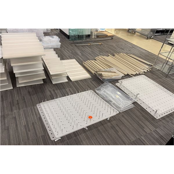 Multiple Wall Peg Racks, Standing Rack Sections, etc Misc Sizes