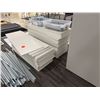Image 5 : Multiple Metal Display Rack Sections w/ Shelves 48" x 16"