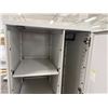 Image 3 : Metal Solid Door Cabinet w/ Inside Storage 24" x 23" x 66" & 3 Drawer File 22" x 15" x 27"H
