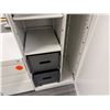 Image 5 : Metal Solid Door Cabinet w/ Inside Storage 24" x 23" x 66" & 3 Drawer File 22" x 15" x 27"H