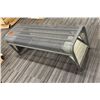 Image 1 : Shoe Fitting Bench with Mirror 48" x 15" x 18"H
