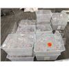 Image 1 : Multiple Bins Clear Acrylic Display Containers, Misc Sizes