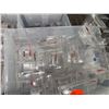Image 4 : Multiple Bins Clear Acrylic Display Containers, Misc Sizes