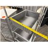 Image 11 : Qty 2 Rolling Multi-Basket Bunker Display Racks, Misc Sizes
