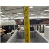 Image 12 : Qty 2 Rolling Multi-Basket Bunker Display Racks, Misc Sizes