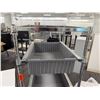Image 3 : Qty 2 Rolling Multi-Basket Bunker Display Racks, Misc Sizes
