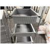 Image 5 : Qty 2 Rolling Multi-Basket Bunker Display Racks, Misc Sizes