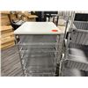 Image 8 : Qty 2 Rolling Multi-Basket Bunker Display Racks, Misc Sizes