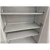 Image 4 : Metal 2-Door Storage Cabinet w/ Inside Shelving 36" x 18" x 65"H