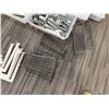 Image 3 : Multiple Display Rack Sections: Vertical Uprights, Wire Basket Organizers, Connector Hardware, etc