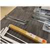 Image 7 : Multiple Display Rack Sections: Vertical Uprights, Wire Basket Organizers, Connector Hardware, etc
