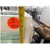 Image 6 : White Retail Display Case w/ Adjustable Glass Shelves & Locking Undercabinets 45" x 18" x 58"
