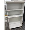 Image 1 : White Adjustable Shelf Shelving Unit 36" x 16" x 66"H