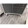 Image 6 : Multiple Folding Chairs 16" x 34"H in Storage Rack