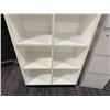 Image 3 : White Display Case w/ 8 Compartments & 4-Drawer Filing Cabinet, Misc Sizes