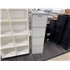 Image 4 : White Display Case w/ 8 Compartments & 4-Drawer Filing Cabinet, Misc Sizes