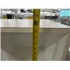 Image 7 : White Display Case w/ 8 Compartments & 4-Drawer Filing Cabinet, Misc Sizes