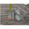 Image 7 : Multiple Clear Acrylic Display Stands w/ Metallic Bases 11" x 20"H