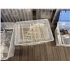 Image 5 : Multiple Bins Clear Acrylic Display Tops, Hooks, etc